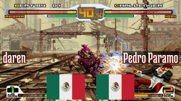 FT5 @svcsplus: daren (MX) vs Pedro Paramo (MX) [SNK vs Capcom Chaos Super Plus svc Fightcade] Aug 23