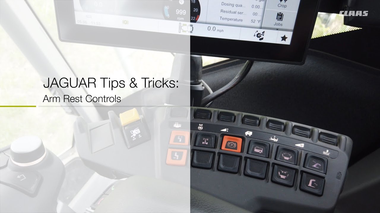 JAGUAR Arm Rest Controls Tips