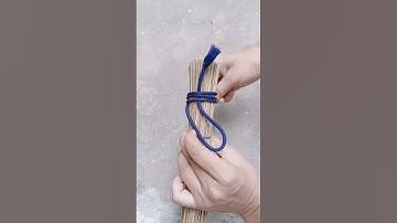 how to tie a broom #diy #viral #tips #shorts