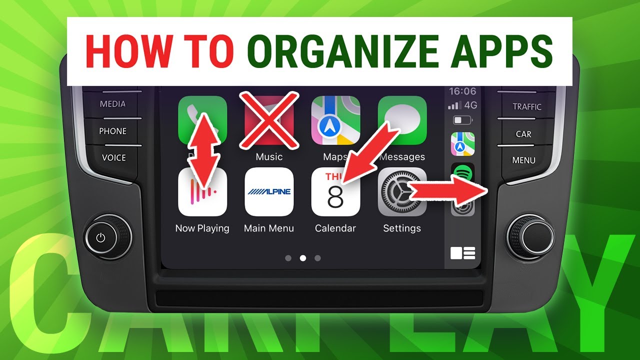 How to Remove and Change the Order of Your Apple CarPlay App Icons