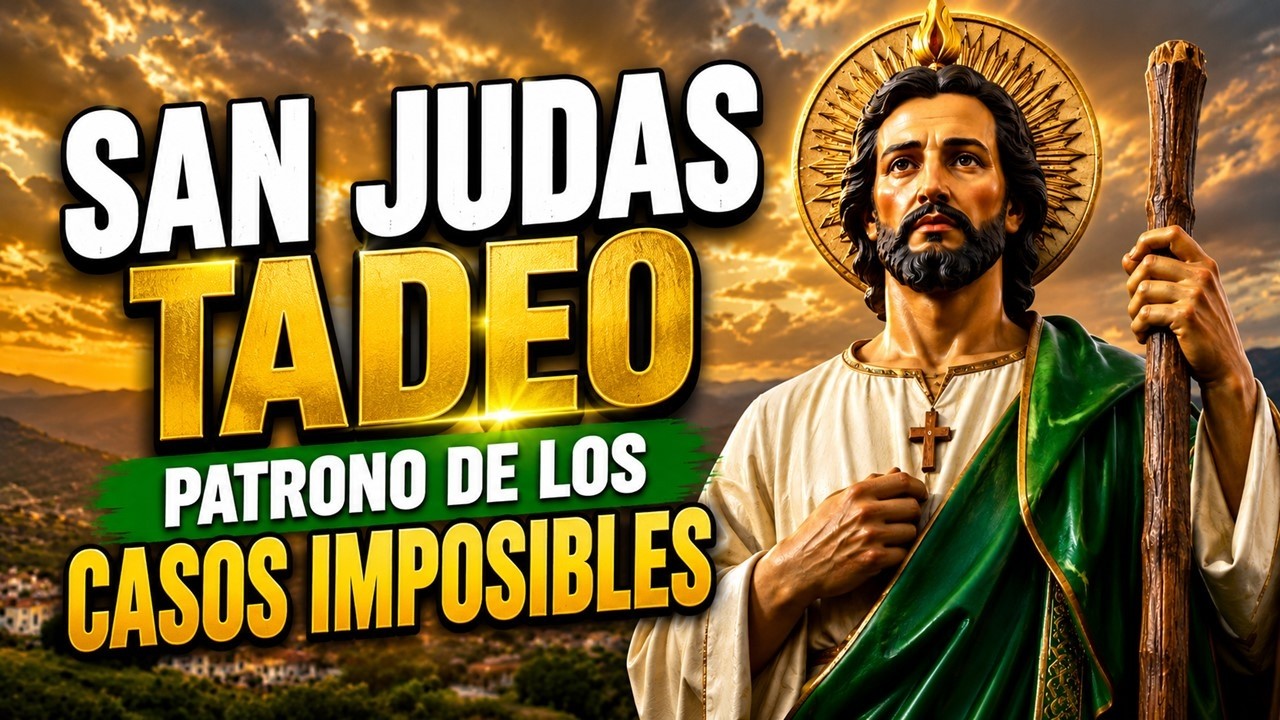ORACIÓN PODEROSA A SAN JUDAS TADEO PARA RECIBIR UN MILAGRO URGENTE # ...