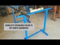 Cavalletti Regolabili Fai Da Te // DIY Simple Adjustable SawHorse