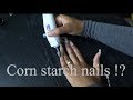 DIY Fake nails | Corn starch !?