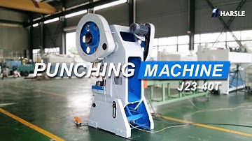 J23-40Ton Mechanical Punching Machine | HARSLE Press Performance Display