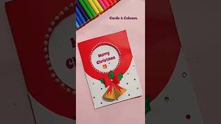 Christmas Greeting Card 🎁 Easy Christmas card Xmas card #shorts #ytshorts #christmas