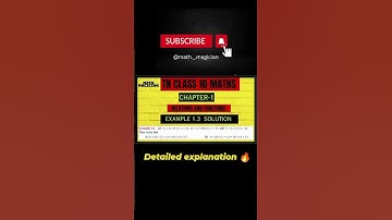 TN Class10 ch-1 Example 1.3  #shorts #youtubeshorts #maths #mathshorts  #shortsvideo #shortsfeed