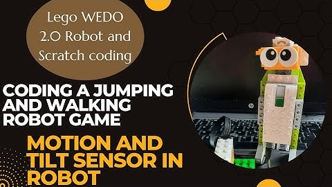 How to Code game in Scratch with Lego WeDo 2.0 Tilt and Motion Sensors #artandworld  #legowedo