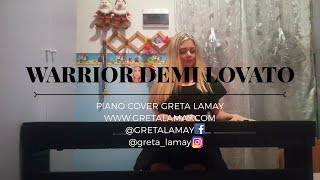 DEMI LOVATO-WARRIOR cover GRETA LAMAY