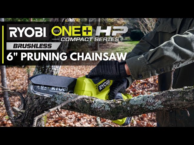 RYOBI ONE+ HP 18V Brushless 8 in. Battery Compact Pruning Mini