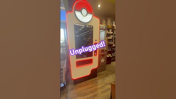 Who’s unplugging the Vending Machines? #pokemon #pokemoncards #pokemontcg #pokémon #pokemoncenter