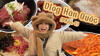 🇰🇷 Vlog Hàn Quốc #1: Rét run dưới cái lạnh -18 độ, ăn đồ Hàn siu ngon | Pít Ham Ăn |