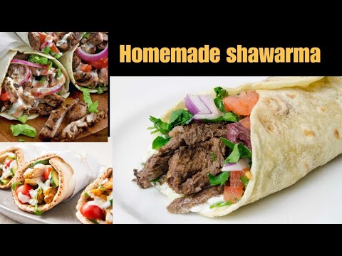 Video: Kotitekoinen Shawarma: Askel Askeleelta Valokuvareseptit Helppoa Valmistamista Varten