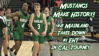 Mainland 50 Egg Harbor Twp. 38 | Cape-Atlantic League Tournament quarterfinal | #8 Stangs stun EHT!