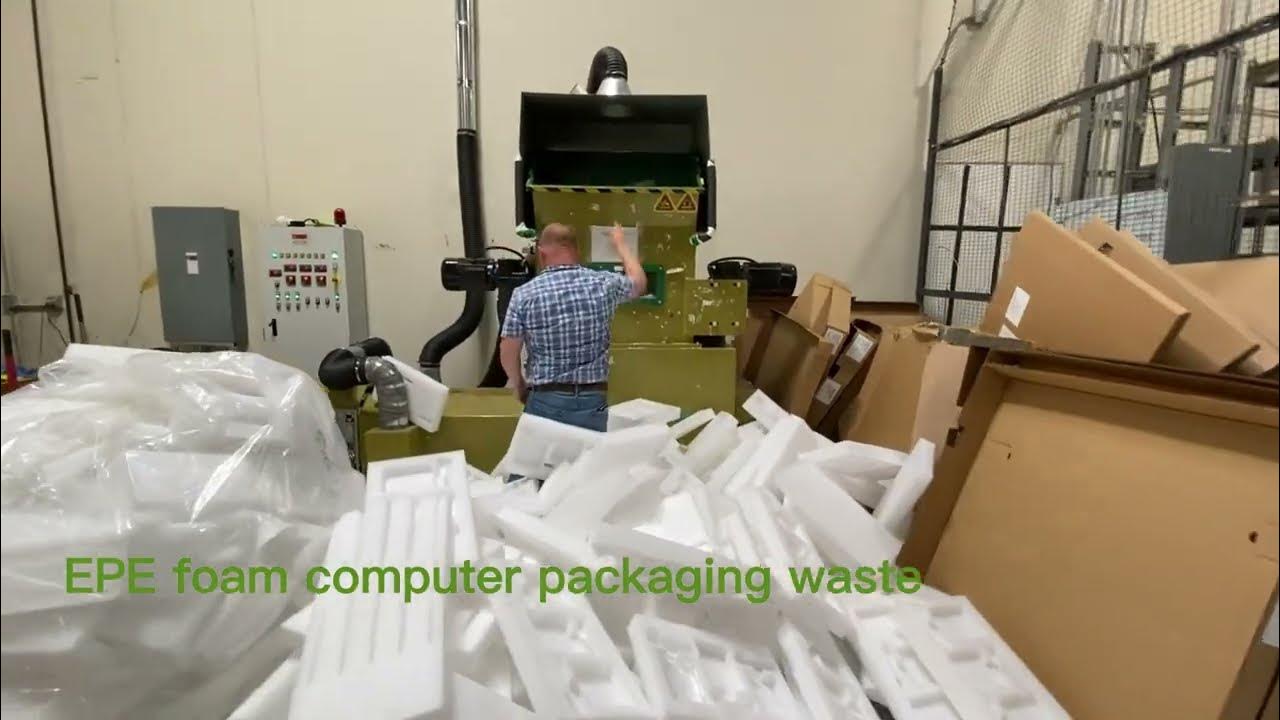 EPE Foam densifier MC200E The Computer Company in the USA Recycle