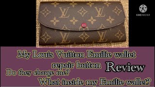 Slight discoloration on Emilie button? Repairable? : r/Louisvuitton