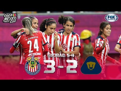 ¡Qué remontada de Chivas para avanzar a semis! | Guadalajara 3-2 Pumas | Liga MX Femenil