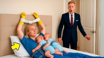 Milioner wrócił z podróży i znalazł służącą z dziećmi związanych… To, co zobaczył, wstrząsnęło nim…