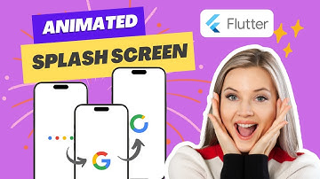 Animated Loading Splash Screen In Flutter | Splash Screen Flutter | Flutter Animations | Lottie