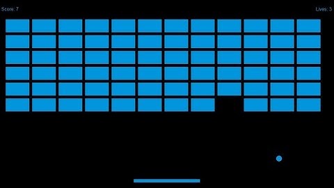 #Part5-Breakout Game with html, css, javascript