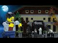 Ghost Hotel Prank | Lego Zombie Apocalypse Halloween | Lego Stop Motion