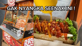 HOTDOG MURAH TAPI ENAK BANGET DITAMBAH KEJUNYA SEGUNUNG !!!