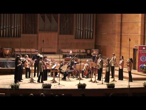 EUBO 2009 and Petra Muellejans perform Vivaldi's 4 violin concerto in Sofia, Bulgaria