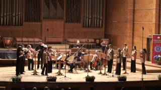 EUBO 2009 and Petra Muellejans perform Vivaldi's 4 violin concerto in Sofia, Bulgaria
