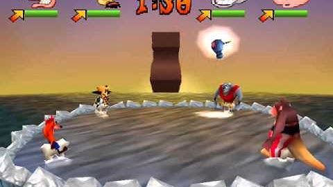 Crash Bash - #5 - Polar Panic - Gem Challenge + Crystal Challenge