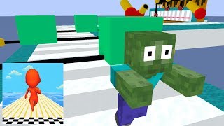 Monster School: FUN RACE 3D Challenge - Minecraft Animation screenshot 4