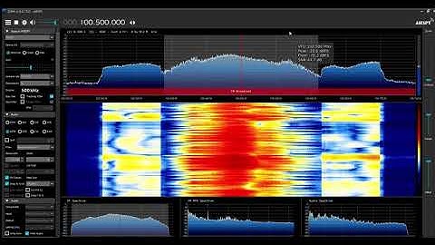 Demonstration of FM multipath interference on Q-100.5 KXQQ-FM