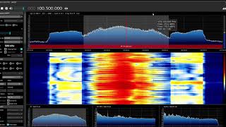 Demonstration of FM multipath interference on Q-100.5 KXQQ-FM