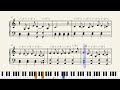 【ゆっくり】東京キッド/昭和歌謡(初級ピアノ楽譜)
