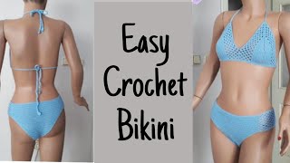 Kolay Tığ İşi Bikini öğretici / Yaz İçin Tığ İşi / Moda Tığ İşleri #diy