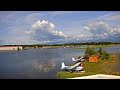 Lake Hood Seaplane Base, Anchorage, Alaska, USA | StreamTime LIVE