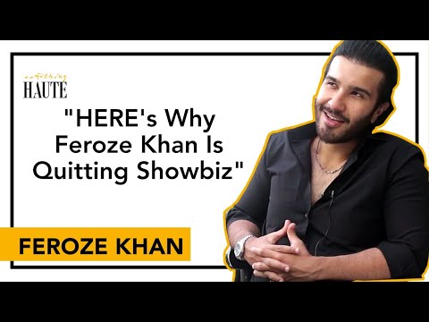 Feroze Khan Makes Explosive Announcement | HauteLight | Something Haute | Ishqiya | Tich Button