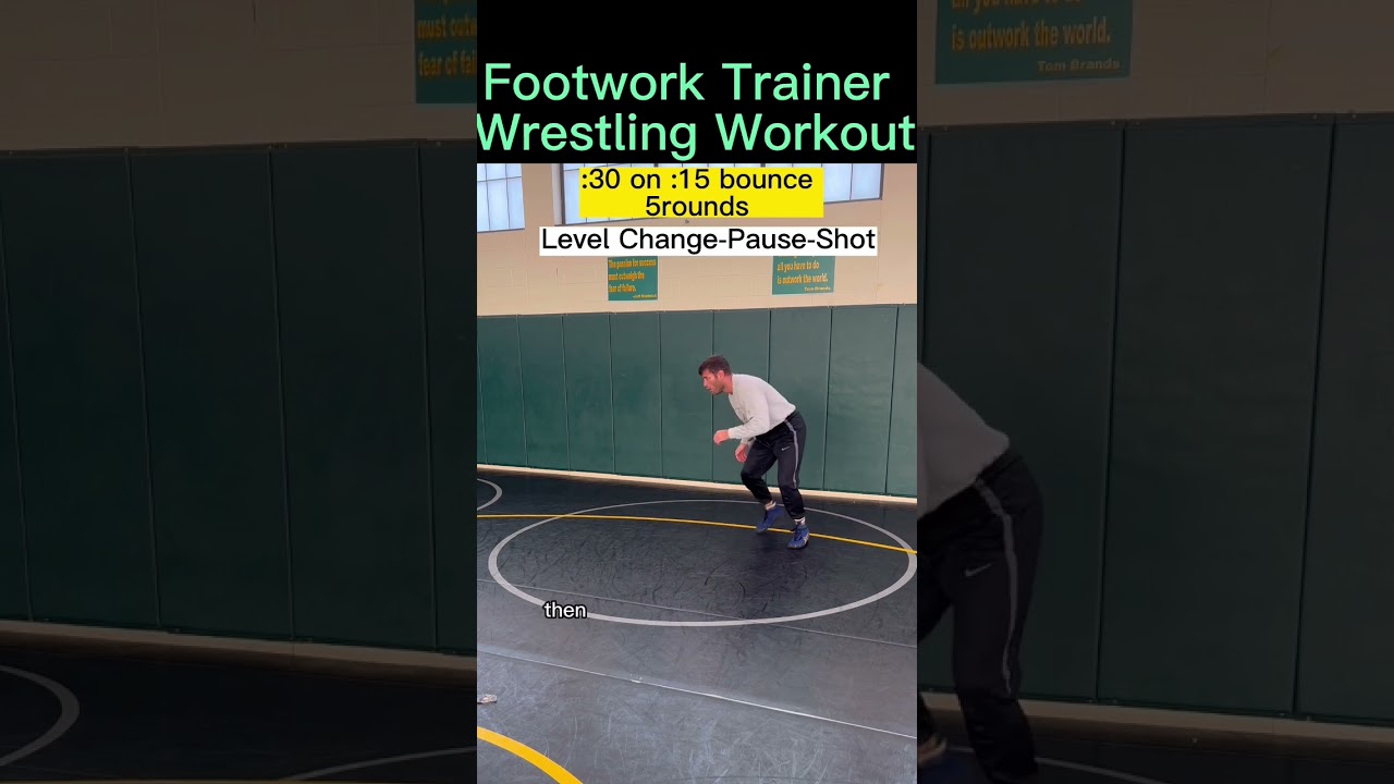 Wrestling level change workout