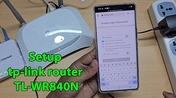 How to setup tp link router tl wr840n
