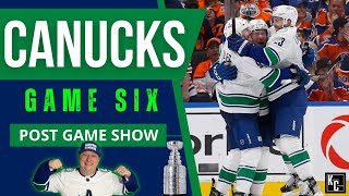 Elimination GAME SIX or Staying Alive? Canucks vs Oilers Post Game Show!