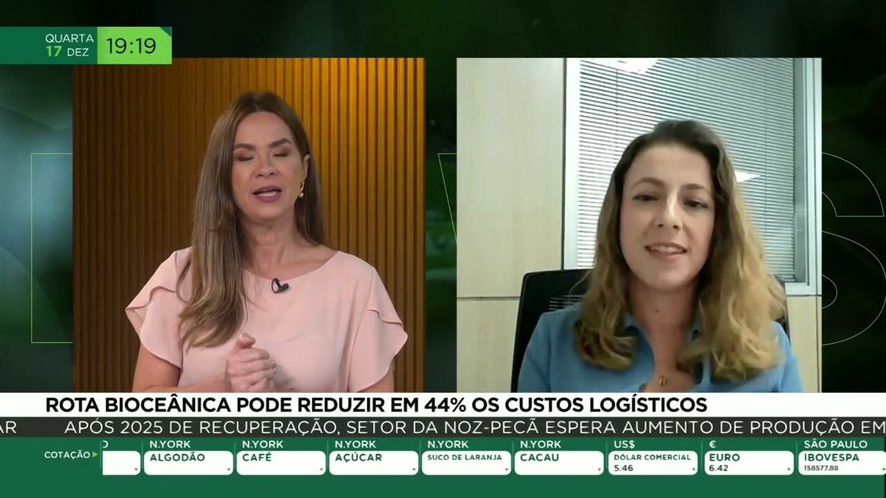 Rota bioceânica pode reduzir em 44% os custos logísticos