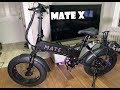 Mate x bike - few feedback first impression - part 1 - YouTube