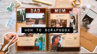 HOW TO SCRAPBOOK || diy journal ideas