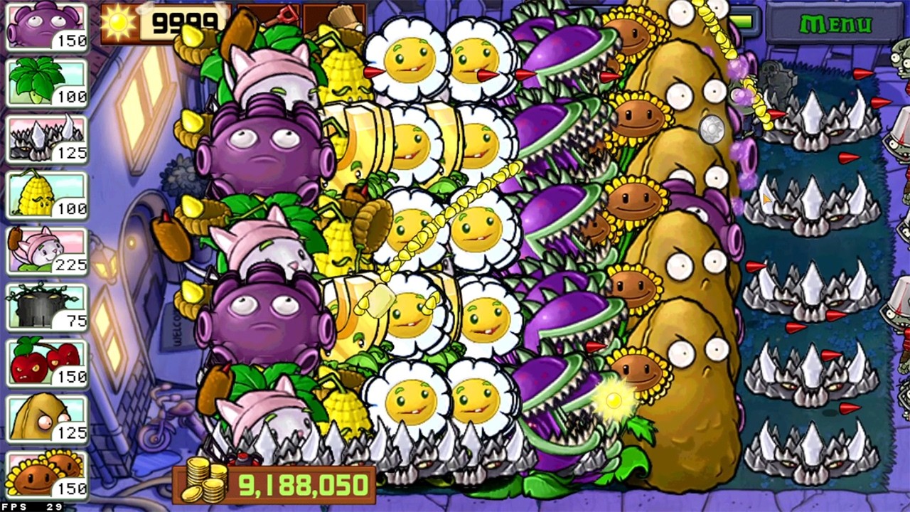 PLANTS VS ZOMBIES ANDROID 100% POPCAP 100% NEW HACK