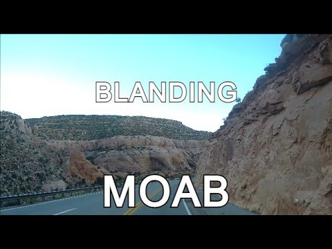 From Moab To Blanding Road Trip (meditation music)