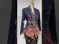 Idalika Kebaya in Navy Blue - Royal Kebaya