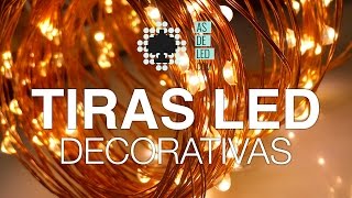Hilo de LED flexible para navidad y decoración -  TI-NASTCR (Unboxing en Español)