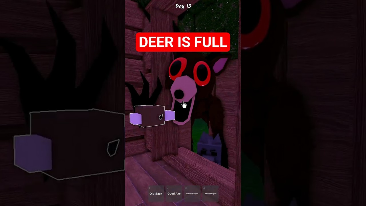 Deer is Full Roblox 99 Nights in the Forest