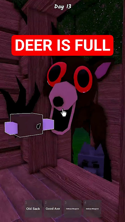 Deer is Full Roblox 99 Nights in the Forest