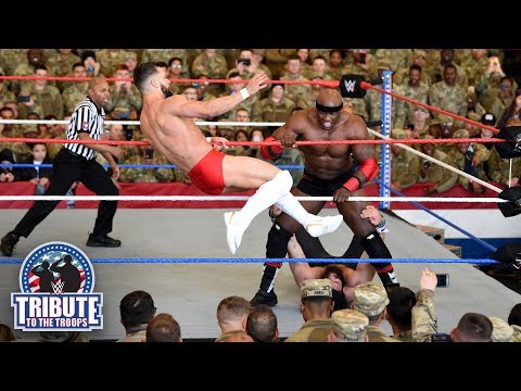Elias & Finn Balor vs. Bobby Lashley & Drew McIntyre: WWE Tribute to the Troops, Dec. 20, 2018