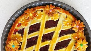 Итальянская кростата (пирог с джемом). Быстро и очень вкусно! La Crostata. Ricetta facile!