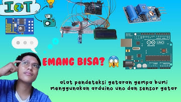 MUDAH! Alat pendeteksi gempa bumi menggunakan sensor getar | assissment 03 sistem mikrokontoler